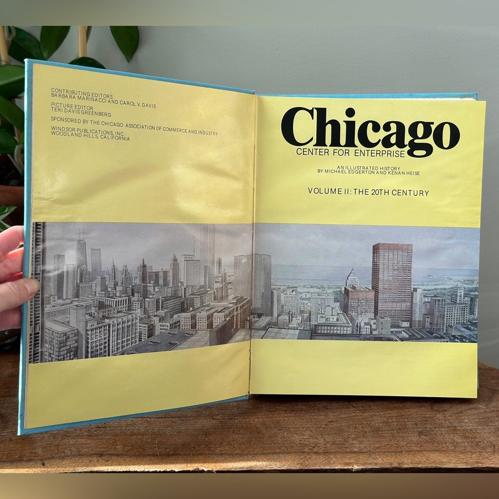 Chicago Center for Enterprise Hardcover Book Volume 2: the 20th Century Vintage
